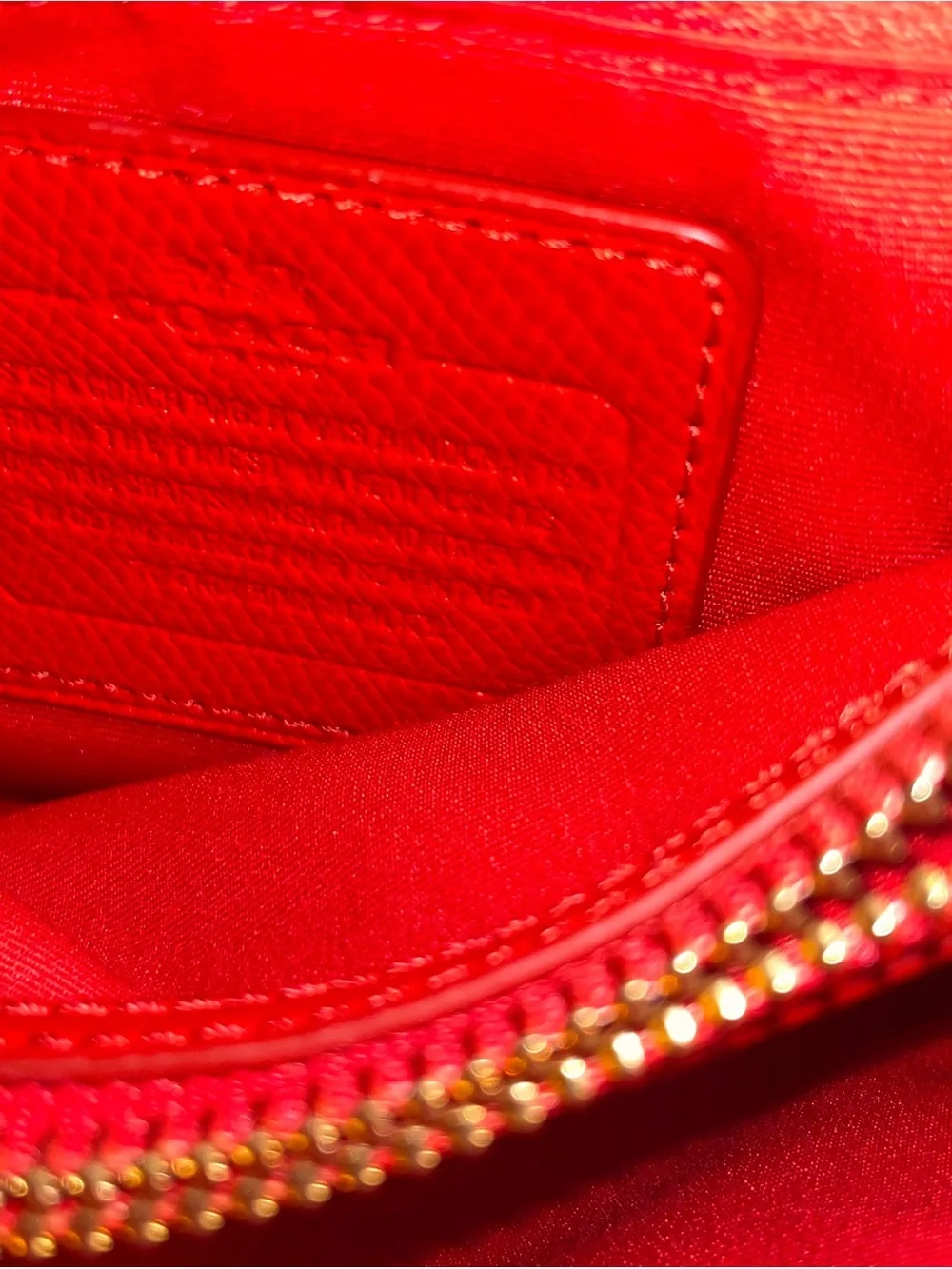 Authentic Coach Small Kelsey Pebble Leather Satchel Red Crossbody